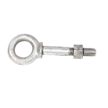 Baron Manufacturing Eye Bolt With Shoulder, Steel, Galvanized 22211